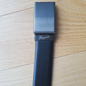 Reversible leather belt